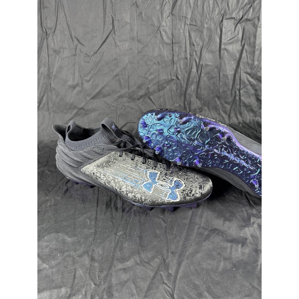 Under Armour Highlight Turf Shoes Mens 14 Football Soccer Cleats Iridescent So